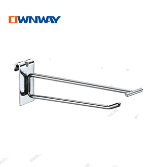 Metal chrome gridwall display price tag hook BYZ06020H40 Metal chrome gridwall display price tag hook BYZ06020H40