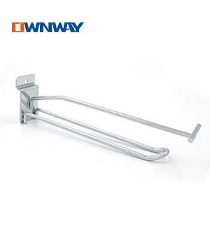 slatwall display hook with price holder AU04025H50