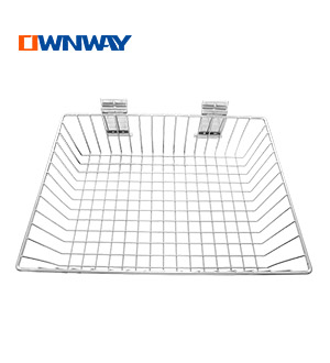 Metal chrome hanging slatwall display hook AYZ04025A Metal chrome hanging slatwall display hook AYZ04025A