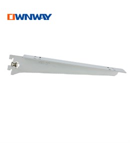 The supermarket display metal chrome glass shelf bracket