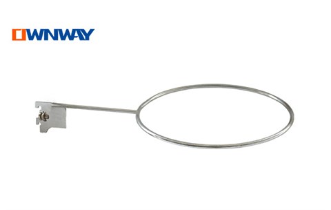 Metal chrome wire ball display rack DMZ