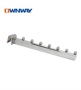 Metal hanging display hook with for crossbar UTZ00035J7
