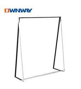Stainless steel garment display rack HQHS-3304