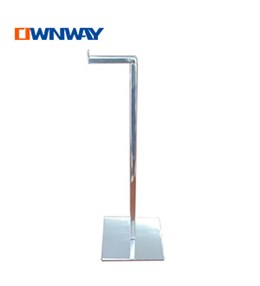 Adjustable metal one way handbags display stand HQKCW8
