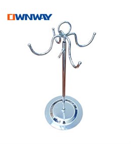 4-Way metal countertop bags display rack HQKVP1