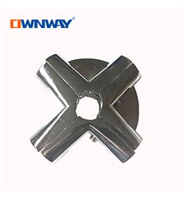 Metal chrome 4 way pipe joint fit to 25mm round tube