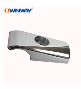 wholesale chrome sale 2 way 25mm round tube connector