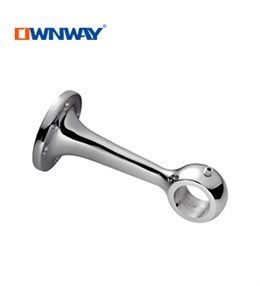 Metal chrome 25mm round pipe joint