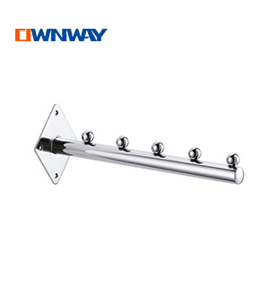 5 beads Wall-mounted display round tube hook CYZ16030J5