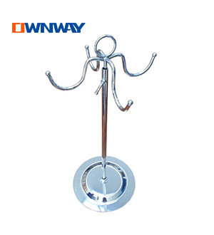 4-Way metal countertop bags display rack HQKVP1