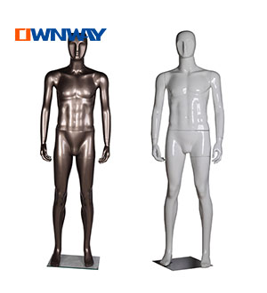 Best sale plastic male mannequin for clothing shop HQM01
