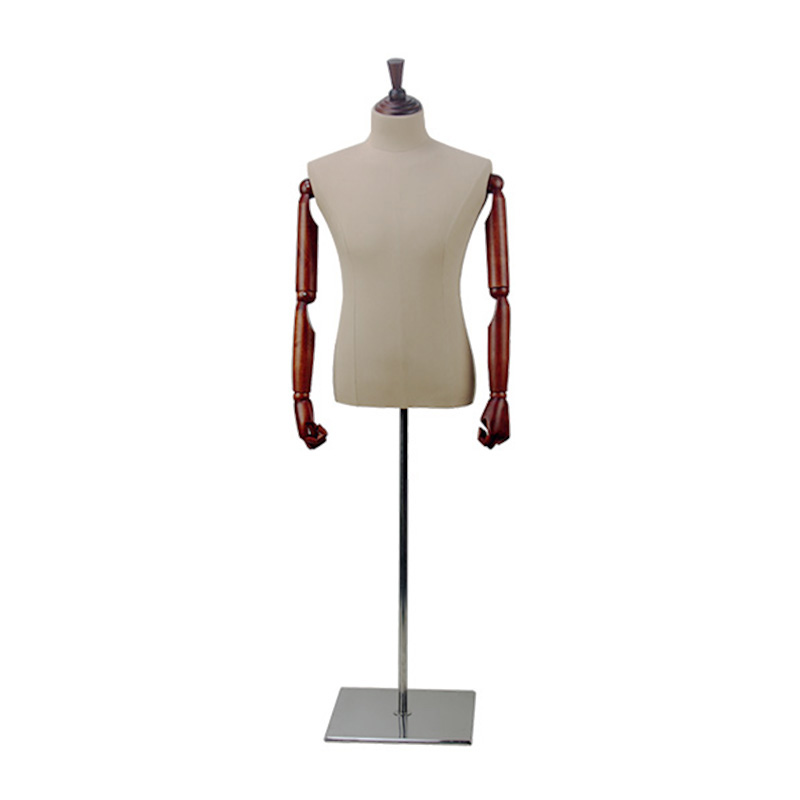 movable wooden adjustable female dress sewing mannequin HQS13